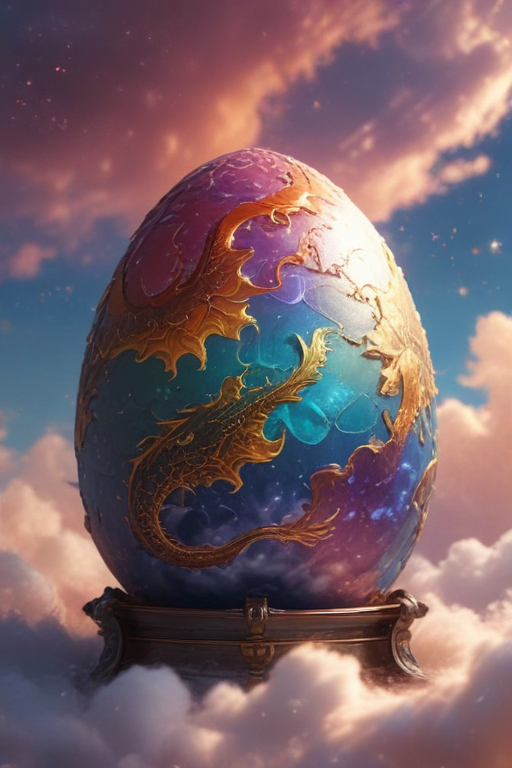 炎のドラゴン - タマゴ