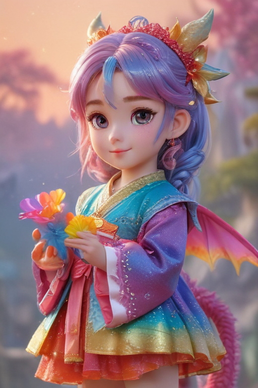 虹のドラゴン - アダルト